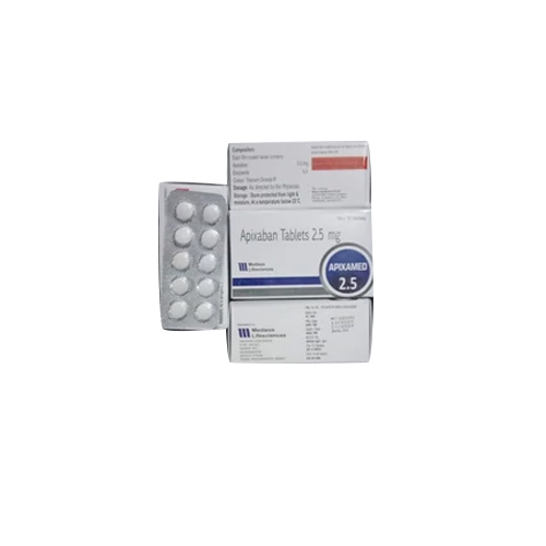 Apixabn  2.5mg Tablets IP