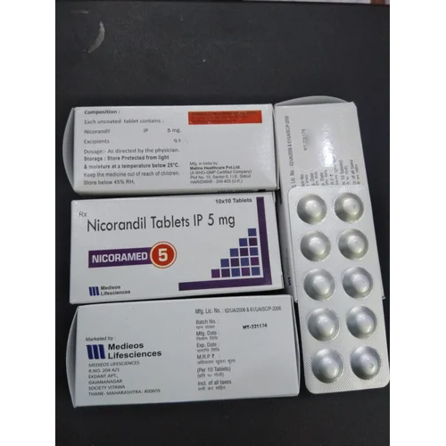 Nicorandil 5mg Tablets IP