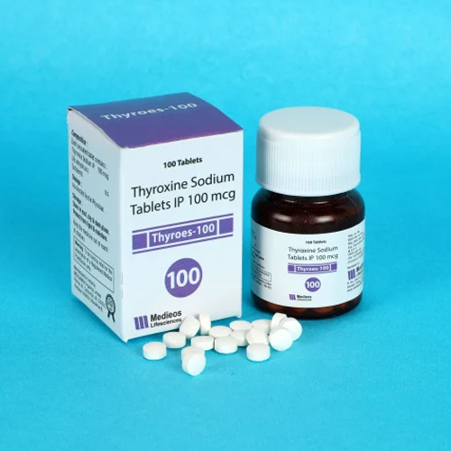 100mcg Thyroxine Sodium Tablets IP