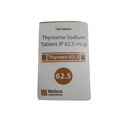 62.5mcg Thyroxine Sodium Tablets IP
