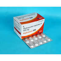 Hydroxyurea Capsules - 500mg, Quick-action Drug For Cancer And Sickle Cell Anemia Treatment, 10 Strips, Safe For All, Store In Dry Place