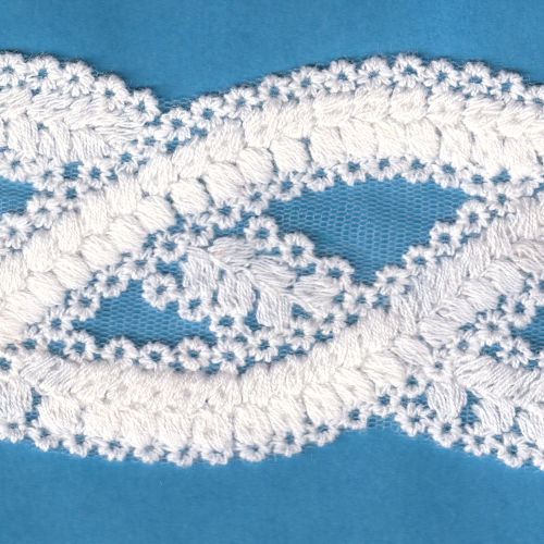 Embroidered Net Embroidery Strip 06-299