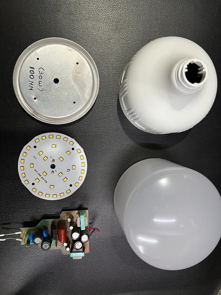 Led bulb dome type housing