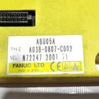 FANUC A03B-0807-C002 MDL-ABU05A BASE MODULE