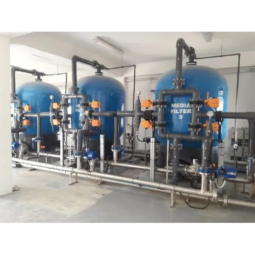 Wastewater Treatment Equipment - Color: Blue