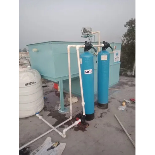 Portable Sewage Treatment Plant - Color: Blue