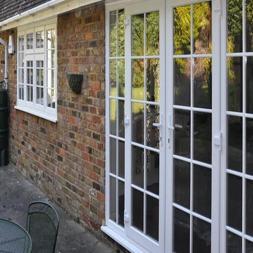 UPVC Glass French Window With Georgian Bar