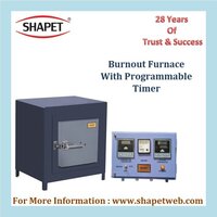 Burnout Furnace with Programmable Timer