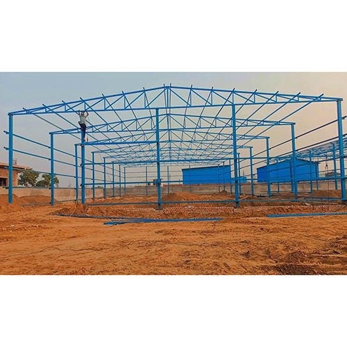 Blue Prefabricated Metal Structure