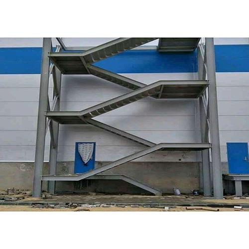 Building Exterior Fire Escape Staircase