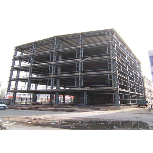 Gray Prefabricated Iron Frame Structure