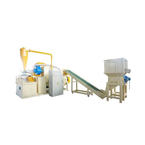 White 600 Kg Copper Wire Granulator Machine