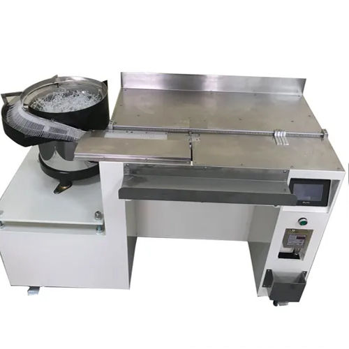 Silver Automatic Nylon Cable Tie Locking And Cutting Machine