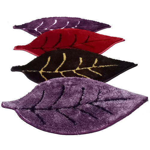 Multicolor Leaf Polyester Door Mat