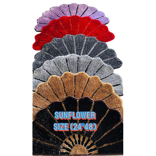 Multicolor Sunflower Door Mat