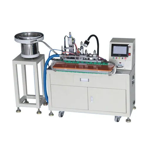 White Automatic Usb Micro Series Soldering Machine