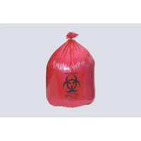 Biohazard waste bags Red