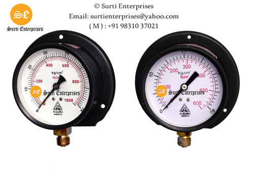 Pressed Steel Pressure Gauge 4 Inch 0-70 Kg