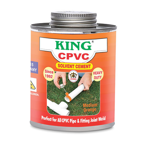 King CPVC Solvent Cement Heavy Duty (Orange)