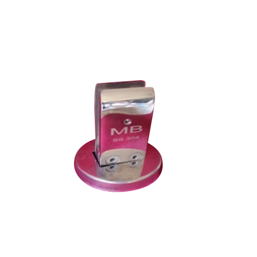 SS 304Q 4 Inch 6 Mm Cross Spigot With Cap And Circle Mirror Polished