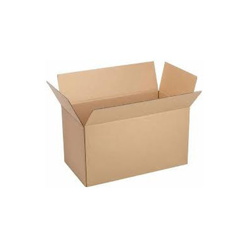 Polished Brown Plain Corrugated Box