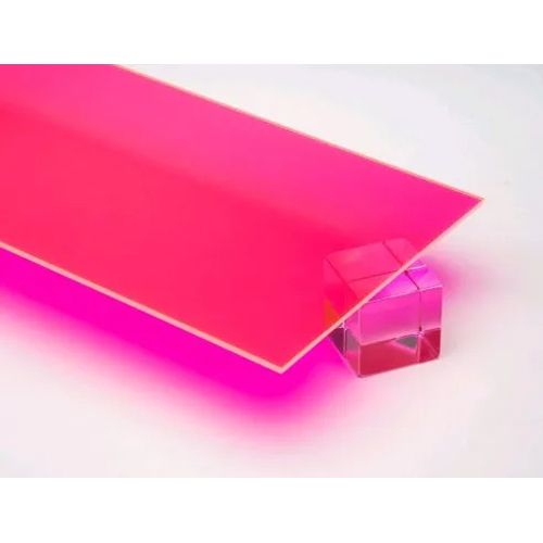 Fluorescent Acrylic Sheet - First Class Acrylic, Different Sizes Available | Smooth Surface for Industrial Use