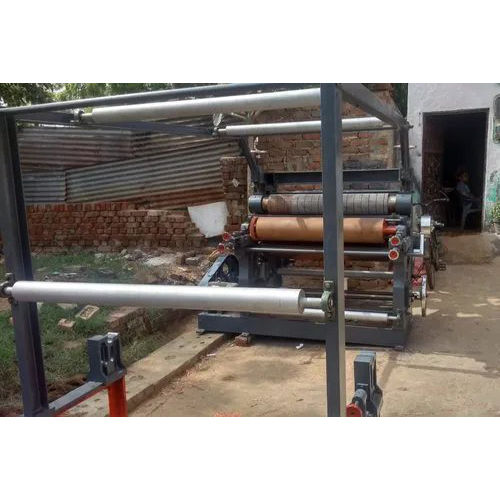 Gray Semi Automatic Corrugation Machine 52