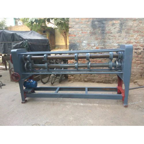 Gray Corrugated Two Bar Rotary Machine