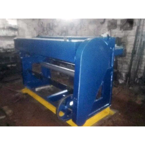 Blue Corrugated Paper Sheet Cutting Machine