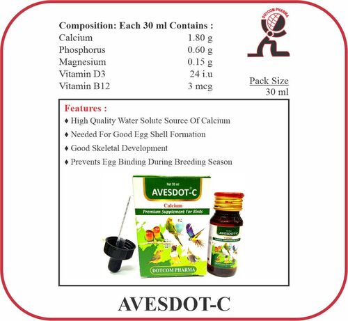 Bird Feed Supplement Avesdot-C