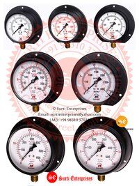 Pressed Steel Pressure Gauge 4 Inch 0 - 10 Kg Najmi Make