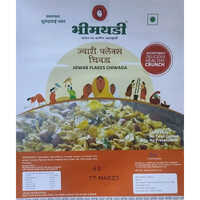 Jowar Flakes Chiwada - Regular Size, Smooth Texture | First-class Quality, 100 Grams Of Nutritious Snacking Delight