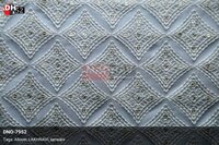 Lucknowi Designer Allover Embroidered Fabric for Sherwani