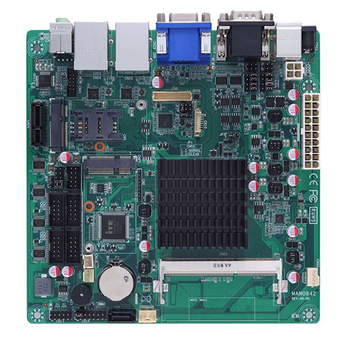 Mano842 Mini Itx Motherboard Application: Components