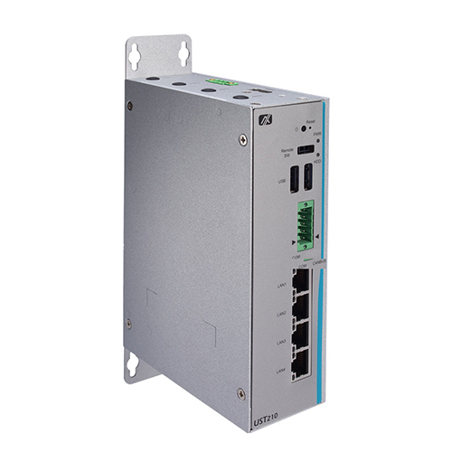 UST210-83K-FL Robust and Compact DIN-rail Fanless Embedded System