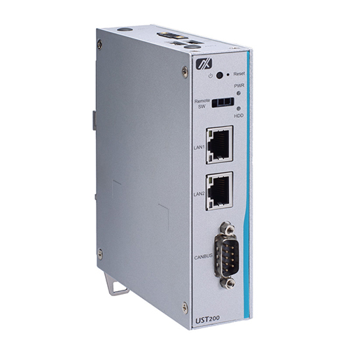 UST200-83H-FL Robust and Compact DIN-rail Fanless Embedded System