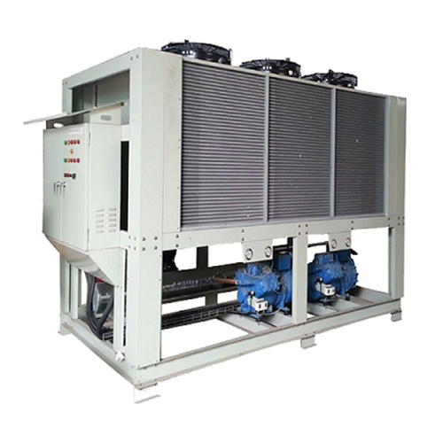 Concrete batching plant chiller