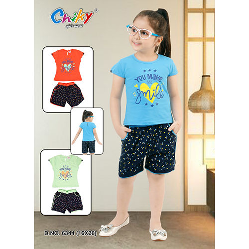 6344 16x26 Printed Kids Wear