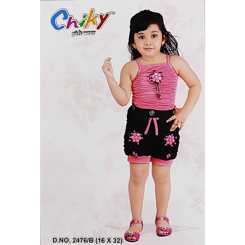 2476-B 16x32 Girls Fancy Hot Pant