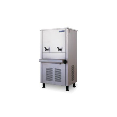 Double Tap Water Cooler - Stainless Steel, Different Sizes Available, Silver Color | Industrial-Grade Water Cooling Solution