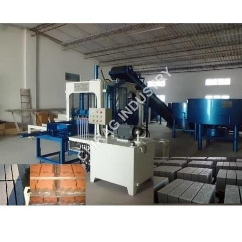 Hydraulic fly ash brick making machine C I-320