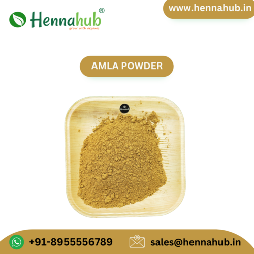 Pure Organic Amla Powder at Best Price  Bulk Quantity Manufacturer of Hair care Use