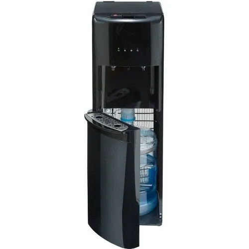 Black Bottom Loading Water Dispenser