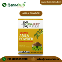 Orgasure Amla Dry Powder 200gm box pack Natural and Organic Premium Quality for Sale at Low Price from Bulk Supplier from india