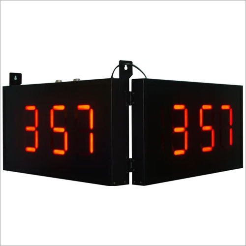 GPS Double Sided LED Clock