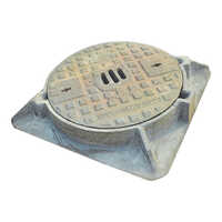 Circular Manhole Cover With Square Box Application: Drainage