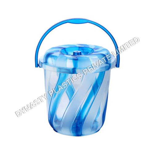 3 Ltr Plastic Spiral Bucket With Lid