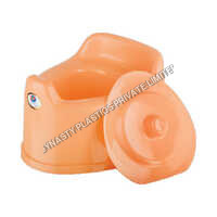 Baby Poty With Lid - Plastic, 225x215x155 Mm | Rigid Build, Removable Lid, Hygienic Waste Disposal