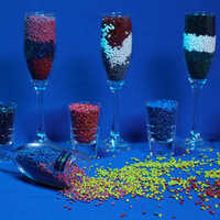 Pp Granules - High-purity Spherical Polypropylene, 1.90 G/cmâ³ Density, Glossy Finish, Multiple Colors (red, White, Yellow, Black, Blue)