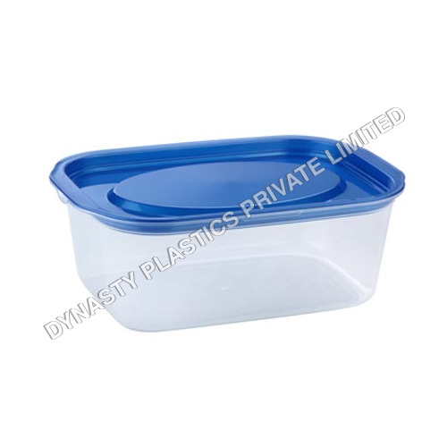 Plastic Airtight Food Short Container - 2000 ML